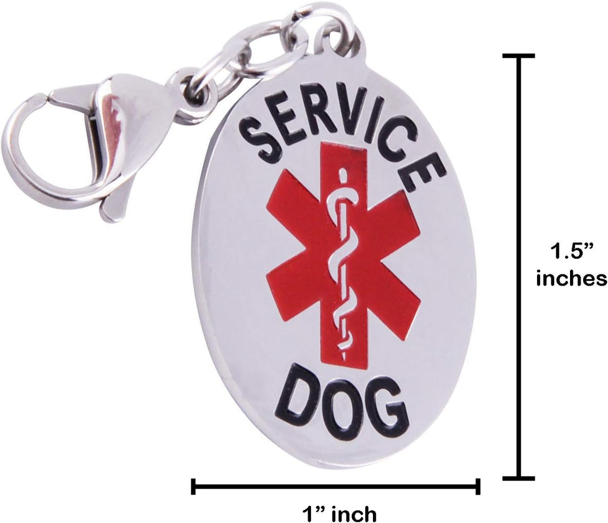 Official Service Dog in Training Vest Harness Bundle Kit