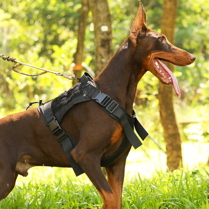 No-Pull Heavy-Duty Dog Harness with Handle for Large Active Dogs