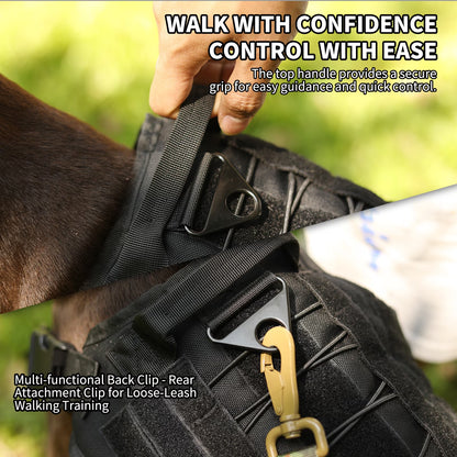 No-Pull Heavy-Duty Dog Harness with Handle for Large Active Dogs